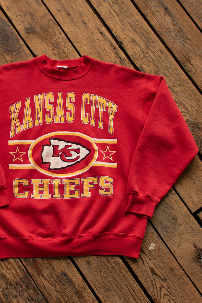 Vintage 90s Kansas City Chiefs Crewneck Sweatshirt