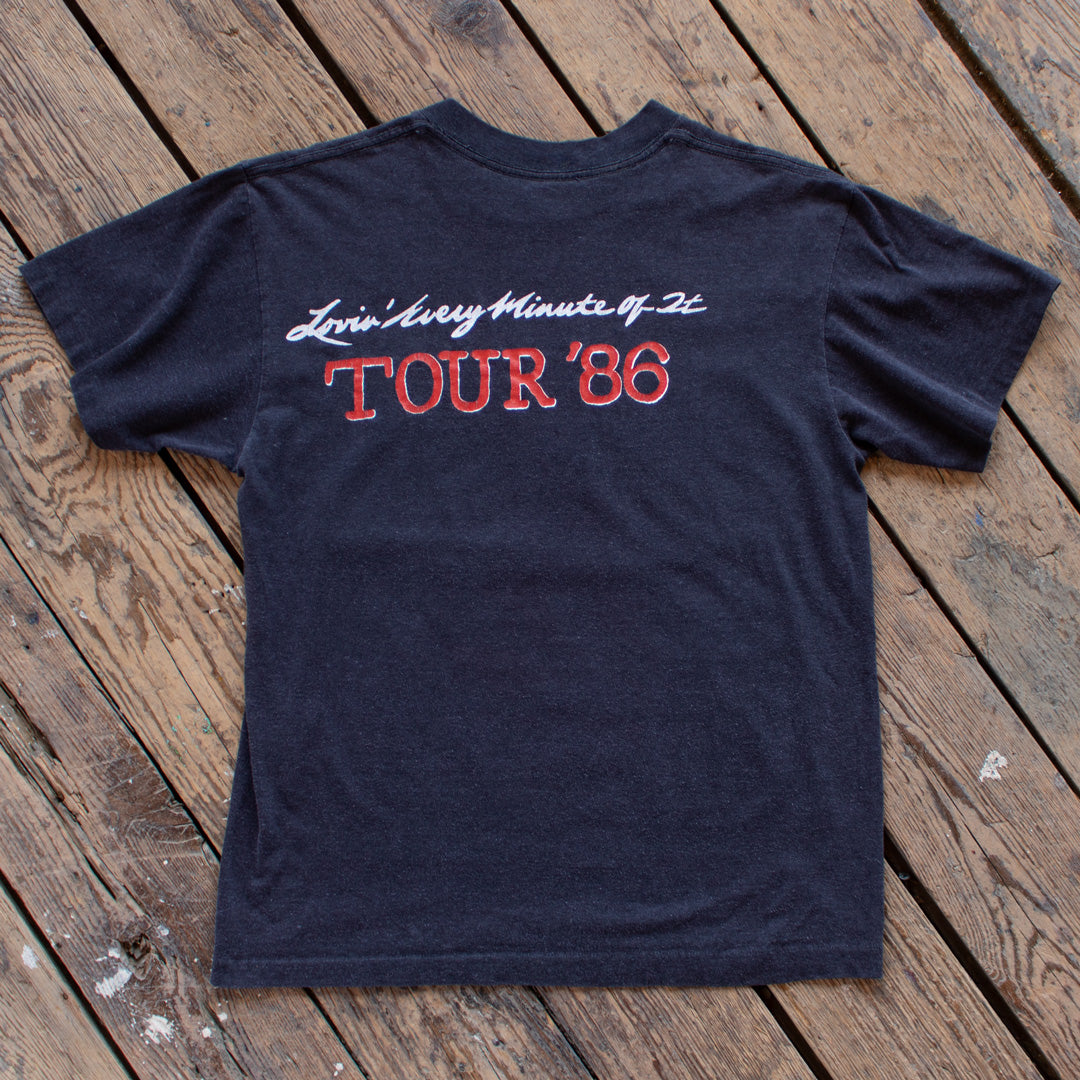 Vintage 1986 Loverboy Lovin Every Minute Of It Tour Tee – Tall