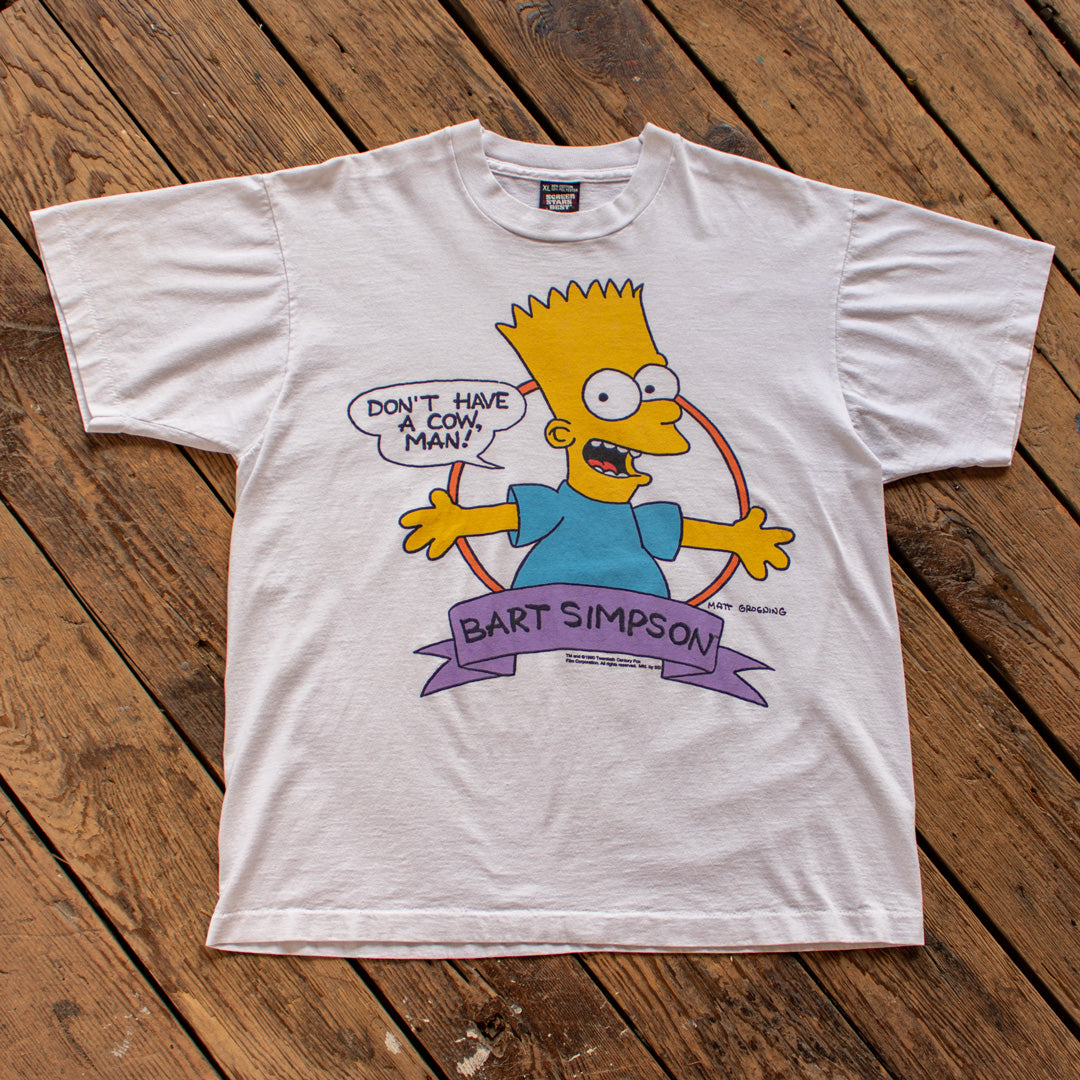 Vintage 1990 Simpsons Bart on sale t shirt